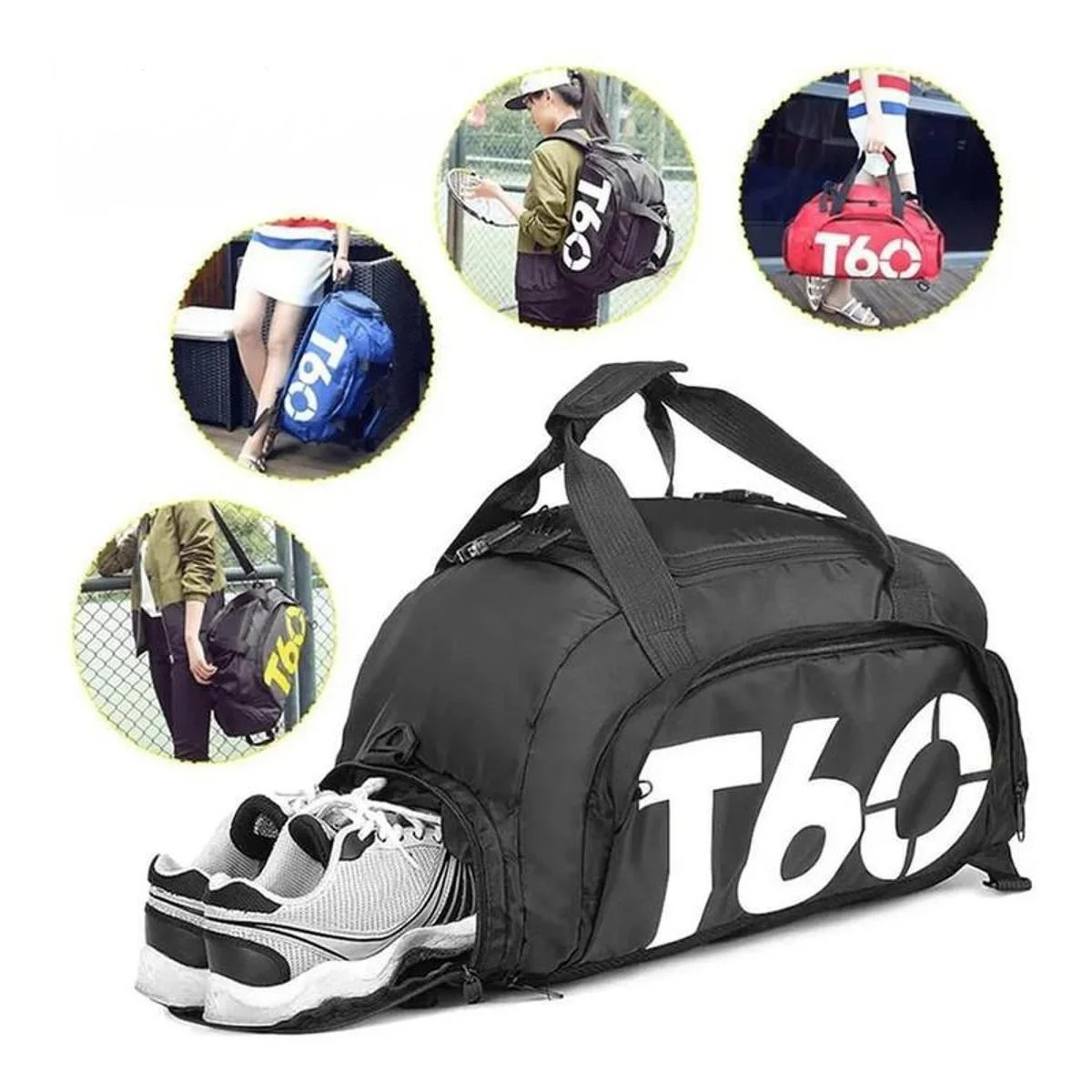 Bolsa T60 Fitness: Versatilidad y Estilo para Todas las Ocasiones